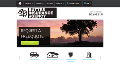 Desktop Screenshot of buttesinsurance.com